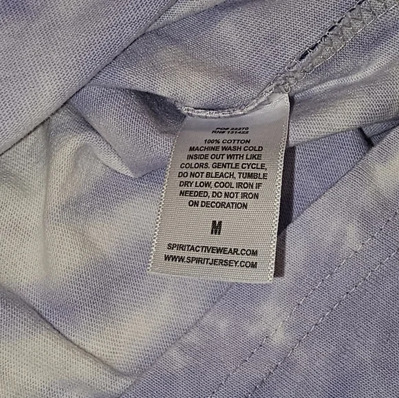 Spirit Jersey With Dolly Parton Dolly Vibes on It And Tye Dyed Unisex Size Med - Picture 2 of 4